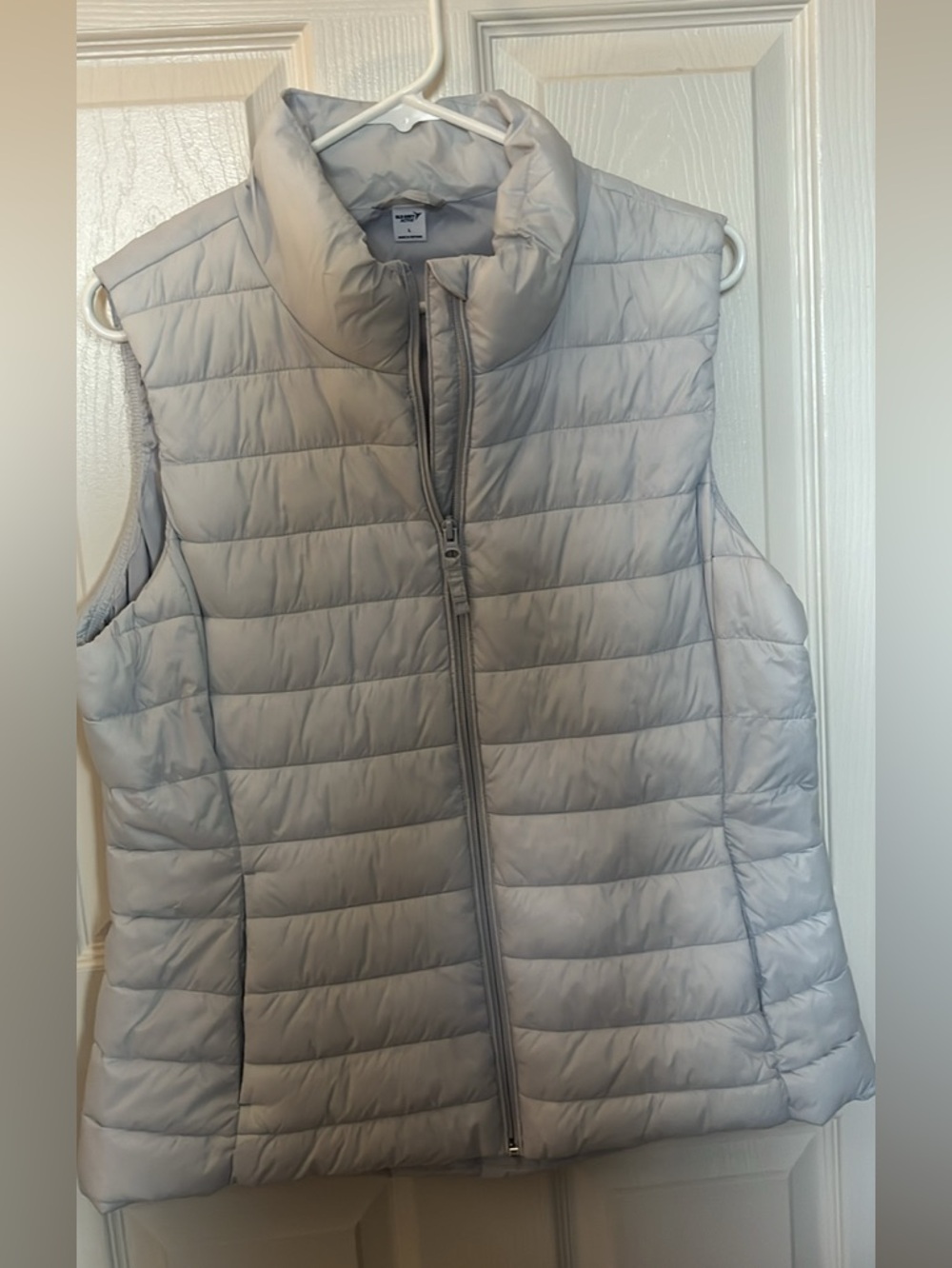 Light Blue Quilted Puffer Vest - Old Navy Active